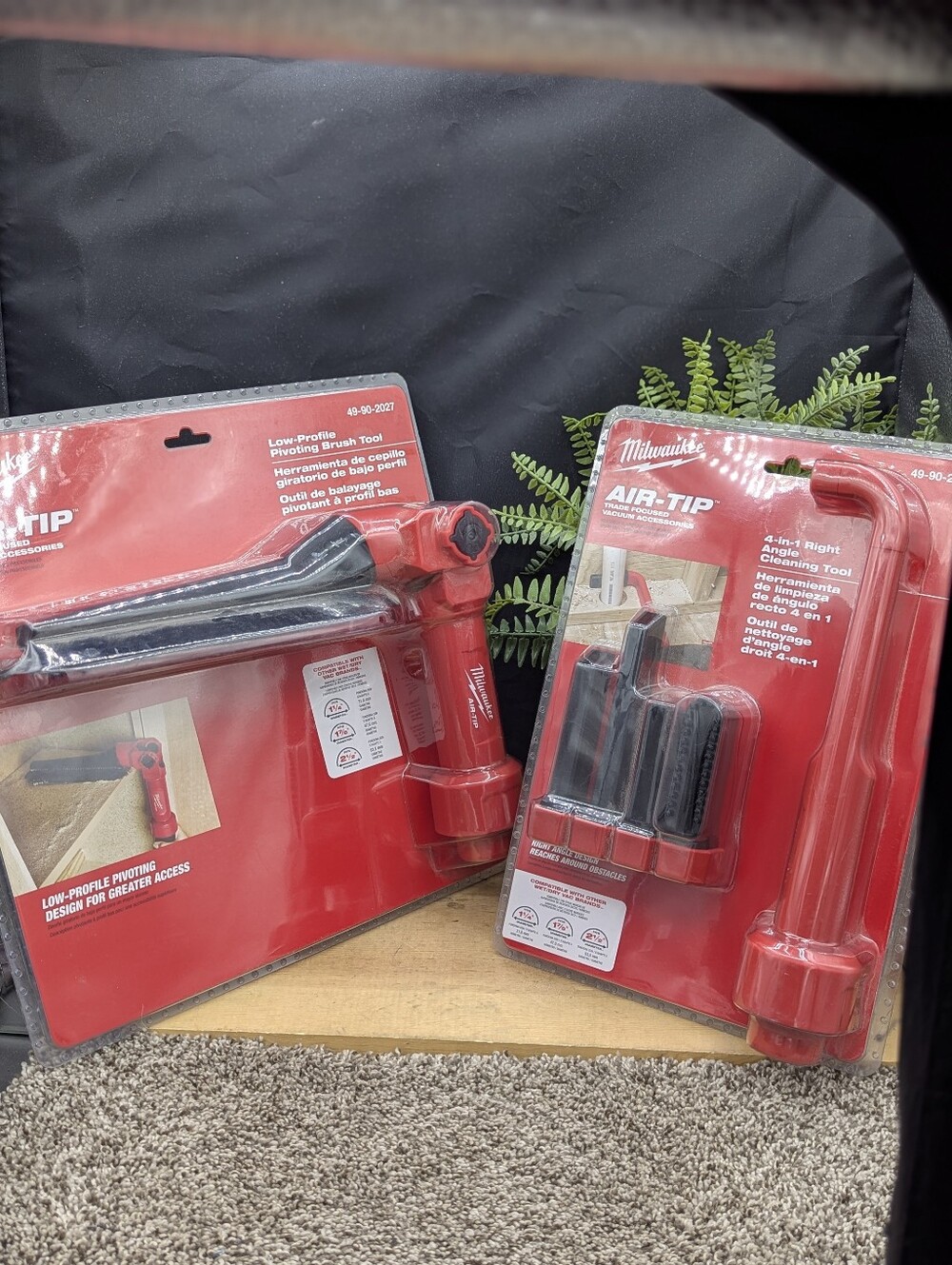 AIR-TIP 1-1/4 in. - 2-1/2 in. 4-IN-1 Right Angle Tool Wet/Dry Shop Vacuum Attach